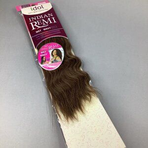 14s Ripple Deep F4/27 Brown Honey Wet & Wavy 100% Human Hair Natural Extensions